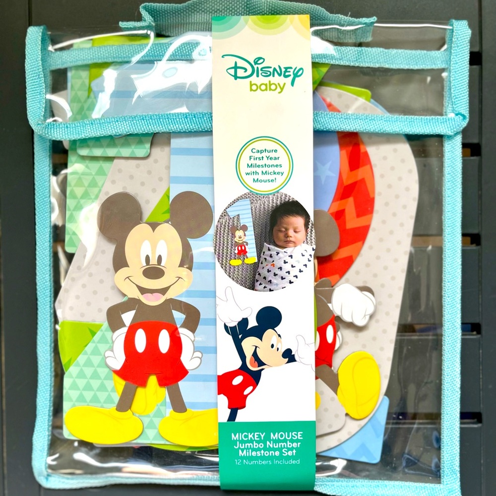 Disney’s Mickey Mouse Jumbo Number Milestone Set